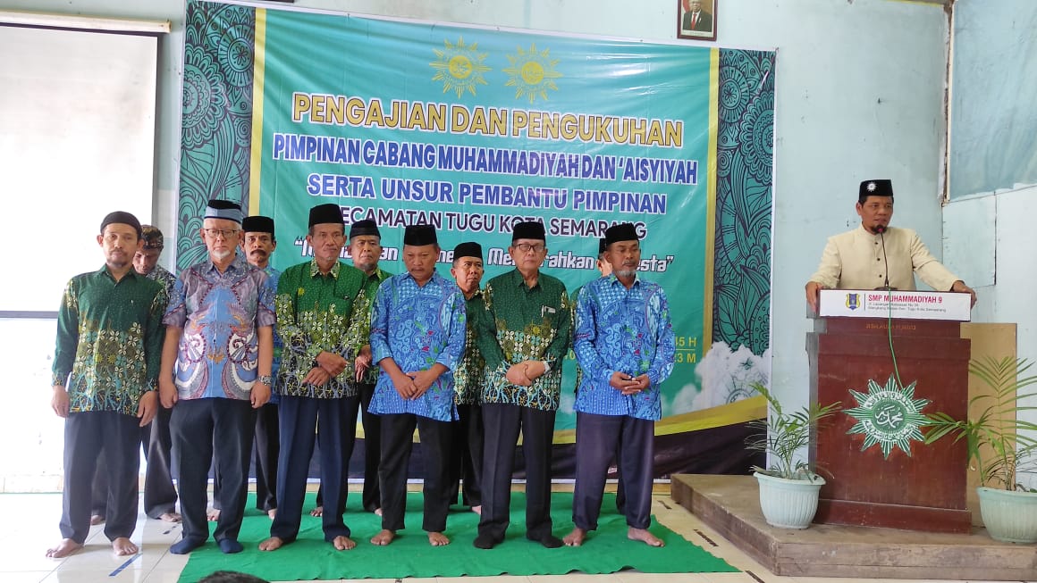 Pengukuhan Pimpinan Cabang Muhammadiyah Tugu