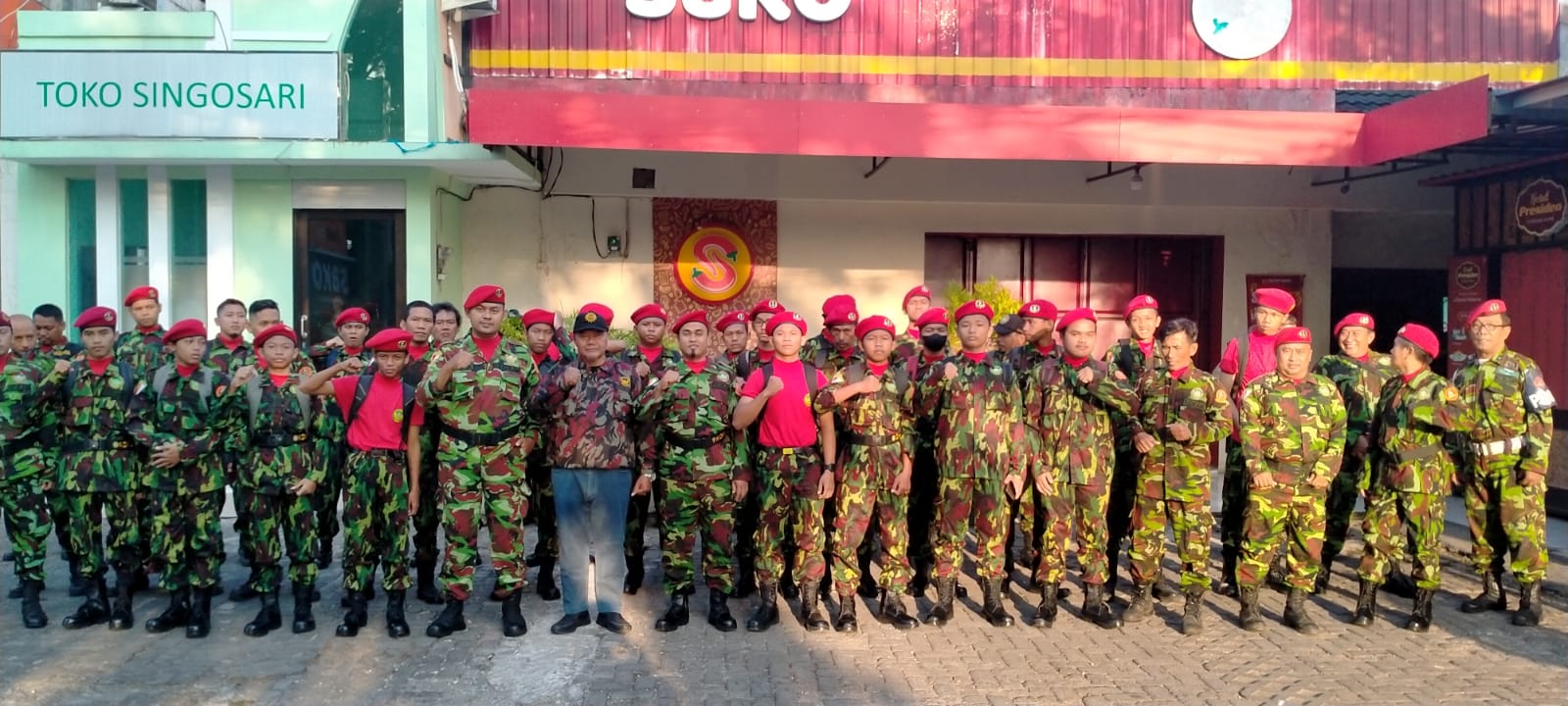 Kokam Surya Singosari Sertakan 52 Personil Hadiri Apel Siaga Kokam