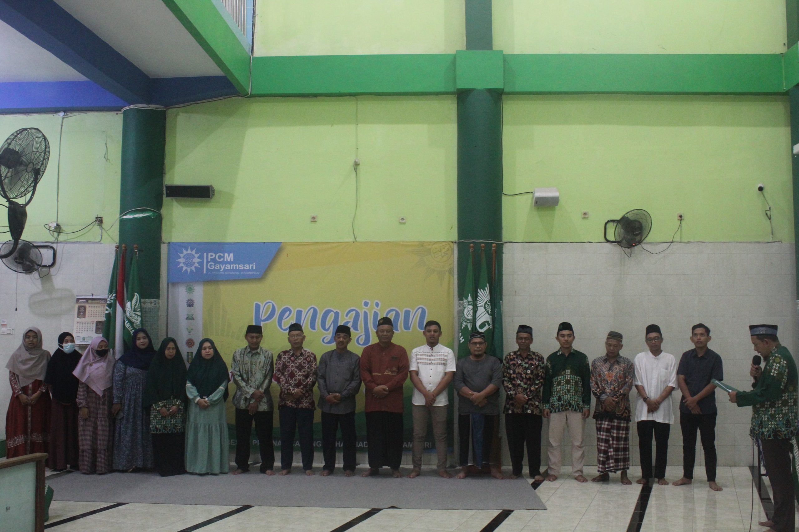 Pengukuhan Unsur Pembantu Pimpinan Cabang Muhammadiyah Gayamsari