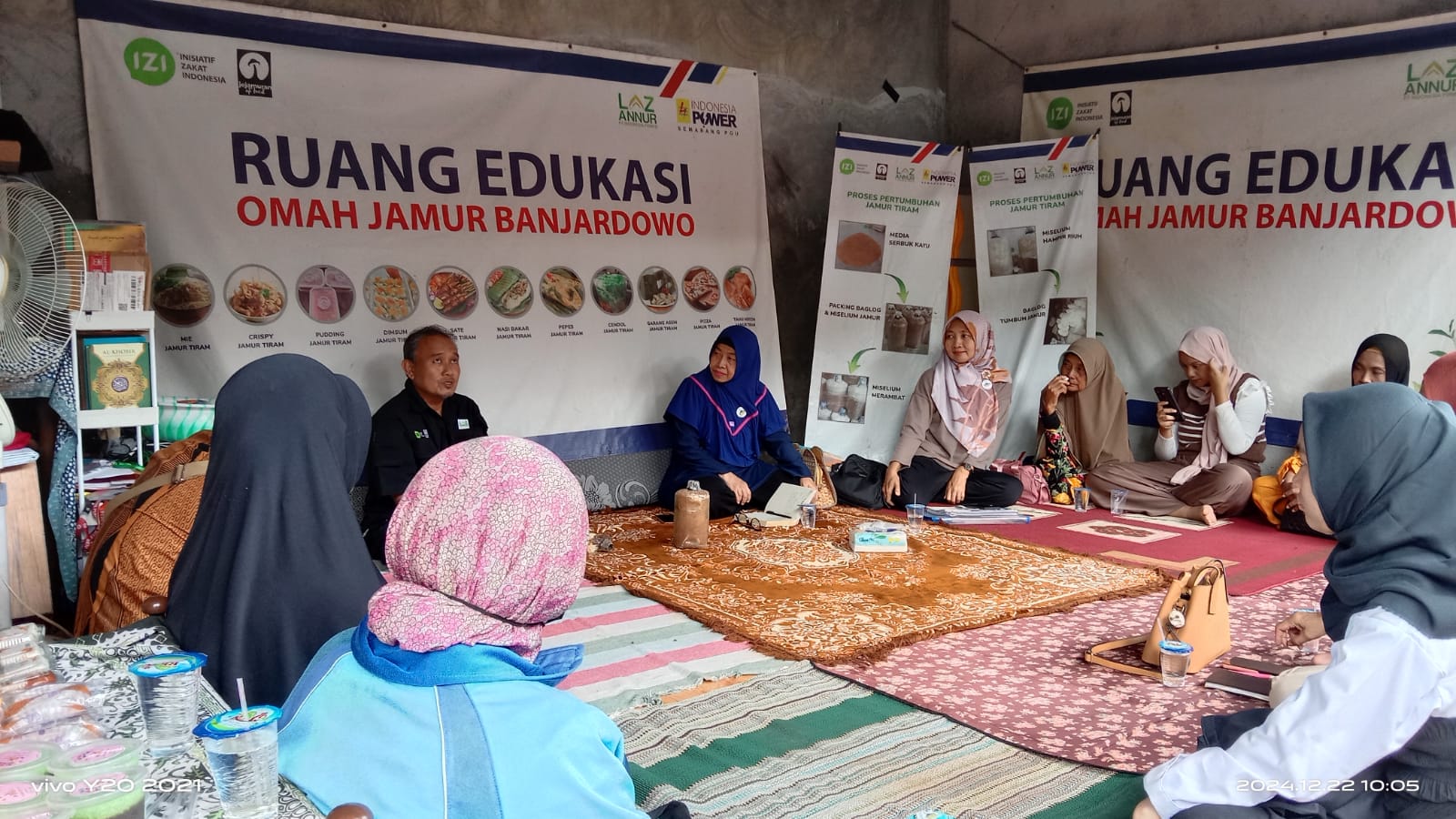 Pelatihan Budidaya Jamur Tiram