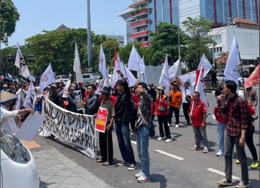 Bela Hak Petani, IMM Kota Semarang Gerakkan Aksi Tuntut Keadilan