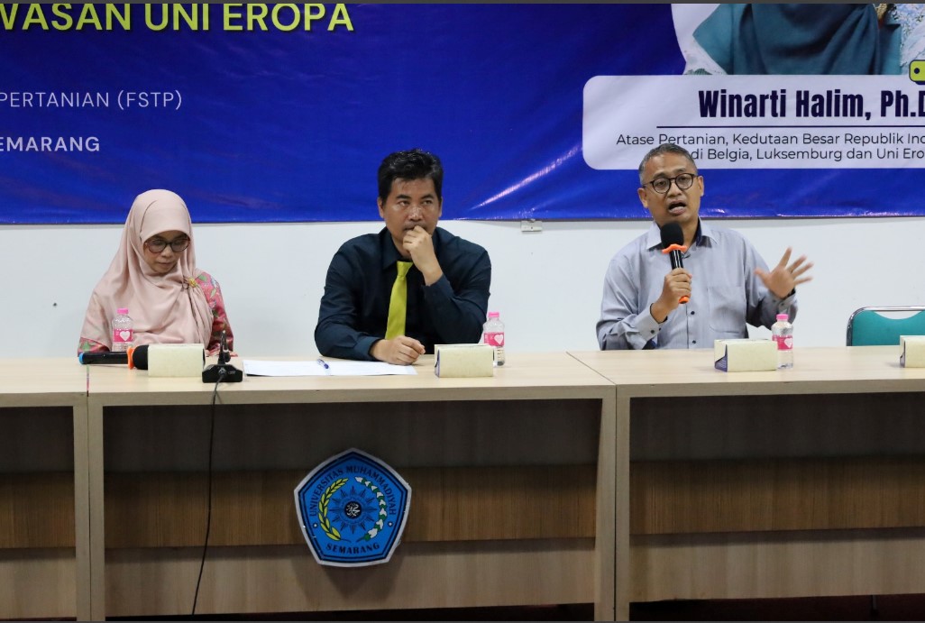 Dorong Daya Saing Pangan RI di Eropa, Unimus Gandeng Atase Pertanian KBRI Eropa