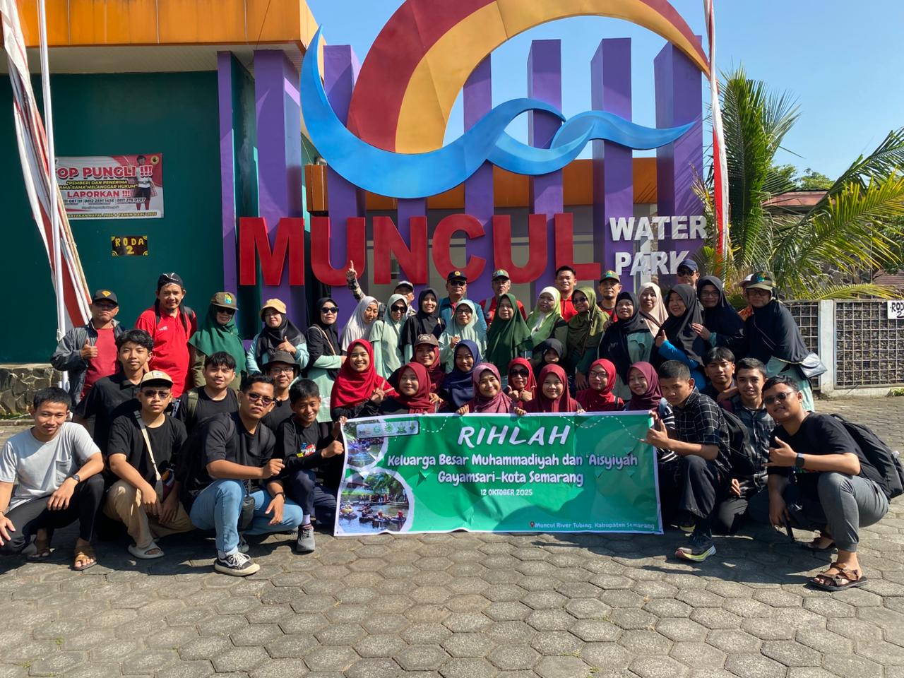 Kompak dan Ceria, Keluarga Muhammadiyah Gayamsari Rayakan Rihlah Penuh Kebersamaan