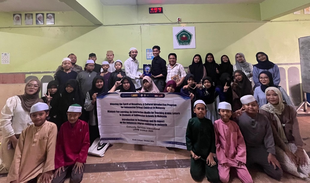 KKN Unimus Tembus Malaysia: Hadirkan Pendidikan Nonformal bagi Ratusan Anak Migran Tanpa Status Jelas