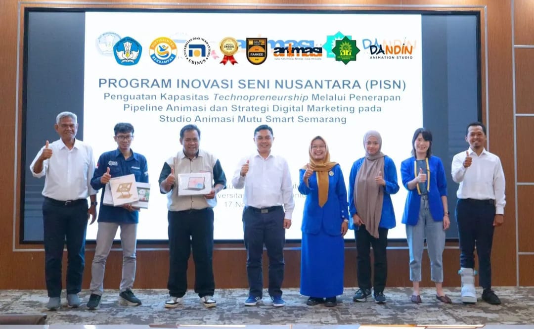 Hibah Bergengsi dari Udinus, SMK Muhammadiyah 1 Siapkan Animator Muda Masa Depan