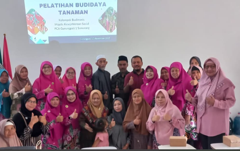 Langkah Kecil Berdampak Besar: 20 Ibu Aisyiyah di Semarang Jadi Pionir Program Ketahanan Pangan