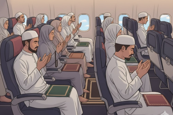 Tidak Salat dalam Perjalanan di Pesawat Terbang?