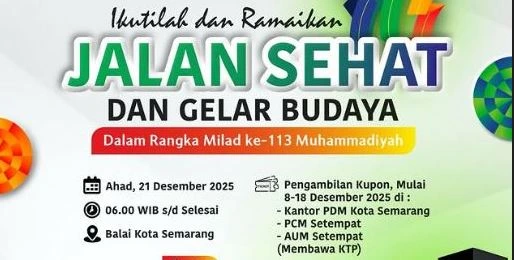 Panduan Lengkap Jalan Sehat Muhammadiyah Semarang 2025: Rute, Lokasi Parkir, dan Aturan Peserta