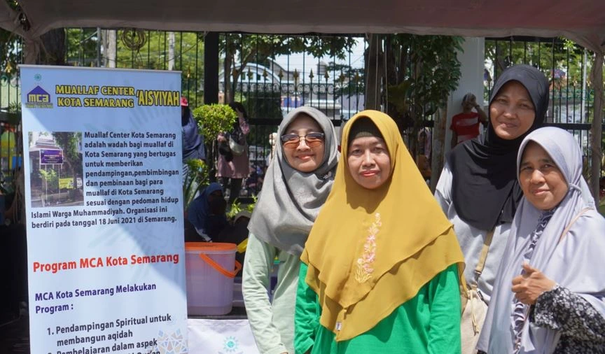 Warnai Milad Muhammadiyah, Aksi Pemberdayaan Mualaf MCA Semarang Curi Perhatian Publik