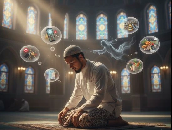 Godaan Setan dalam Shalat: Mengapa Pikiran Sering Melayang saat Beribadah?