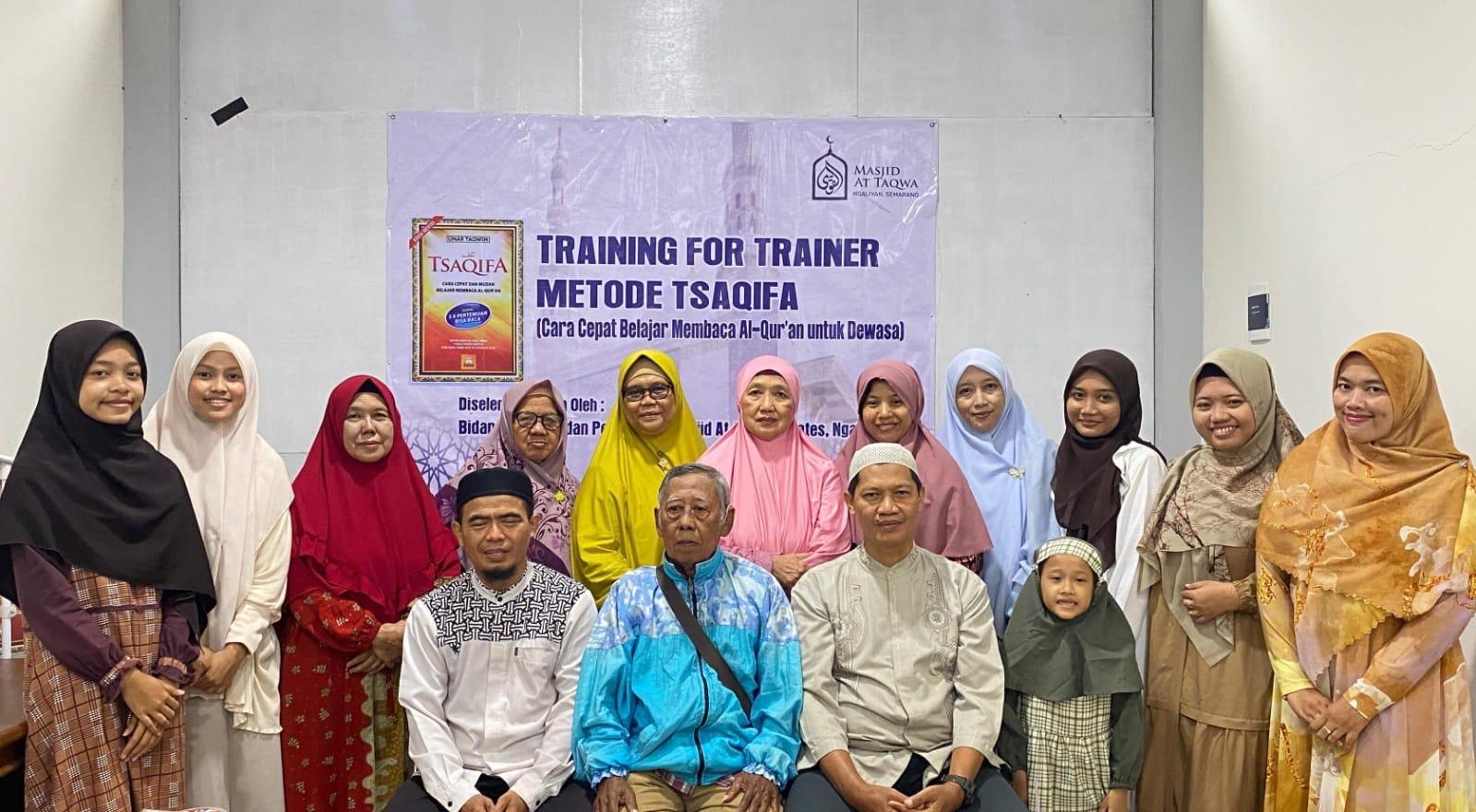 Gunakan Metode Belajar Cepat, Masjid At-Taqwa Berantas Buta Huruf Al-Qur’an