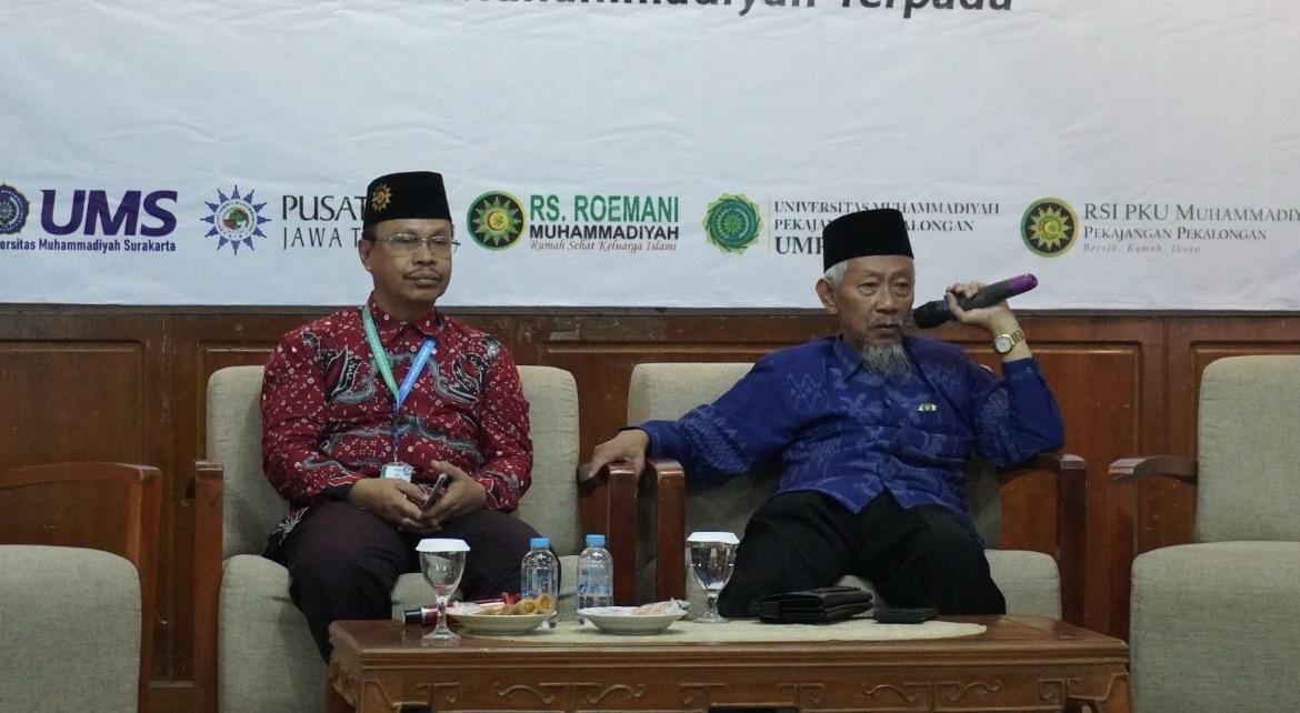 Dr. KH. Saad Ibrahim, M.A. menyampaikan materi Dakwah Inklusif pada Rakornas LDK Muhammadiyah di Semarang.