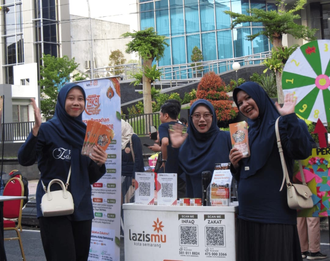 Lazismu Kota Semarang Gencarkan Program Ramadhan 1447 H, Gandeng Mahasiswa di CFD Simpang Lima