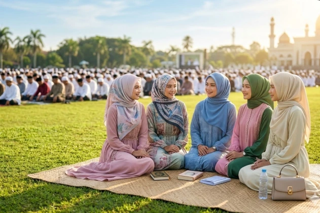 Mengupas Hukum Wanita Haid Shalat Id Saat Idulfitri