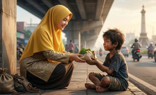 Pelajaran Surat Al-Ma’un: Jangan Biarkan Anak Yatim dan Orang Miskin Kelaparan
