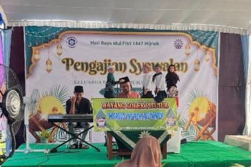 ​Wayang Golek Pitutur, Cara Kreatif SD Muhammadiyah 06 Sampaikan Pesan Halalbihalal
