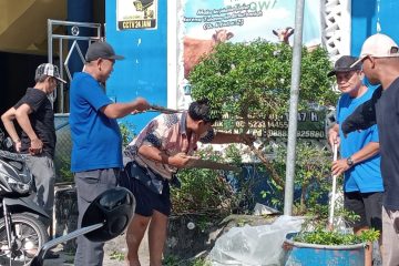 Resik – Resik Omah Ibadah : At Taqwa Bandarharjo jadi Aksi Nyata HUT Semarang