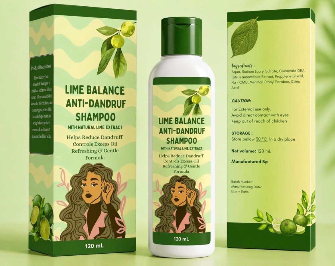 Produk PINKY Shampo inovasi mahasiswa UMS, sampo anti ketombe bahan alami ekstrak jeruk nipis peraih medali JISF 2026.
