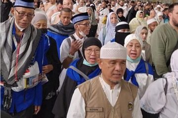 Tawaf Wada Jemaah Haji Kloter 28 SOC: Begini Solusi Bagi Risti