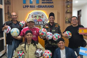 Serunya Nobar Bola Rasa Silaturahmi, Potret Nyata Harmoni Kota Semarang