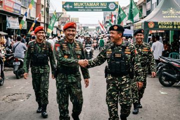 Muhammadiyah & NU Bersatu! Pasukan Kokam Siap Jaga Keamanan Muktamar NU di Jombang