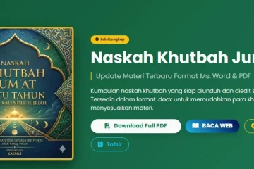 Bingung Susun Materi Manhaj Muhammadiyah? Simak Link Download Khutbah Jumat Gratis Ini