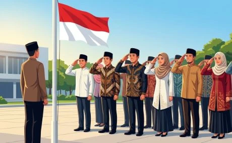 Dalil dan Hukum Hormat Bendera dalam Islam Berdasarkan Fatwa Ulama