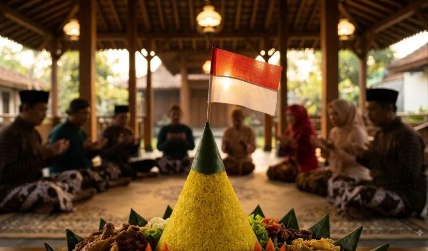 Hukum Nasi Tumpeng Agustusan: Benarkah Termasuk Tasyabbuh?