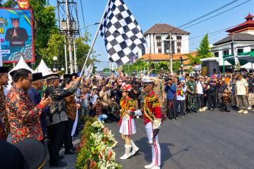 38 Provinsi Unjuk Seni Budaya di Semarang, Pawai Ta’aruf MTQ Nasional 2026 Berlangsung Meriah