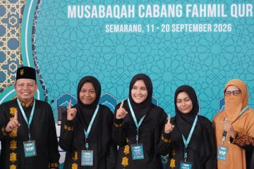 Aksi Memukau, Kafilah Aceh Sabet Juara MTQ Nasional 2026 Cabang Fahmil Quran