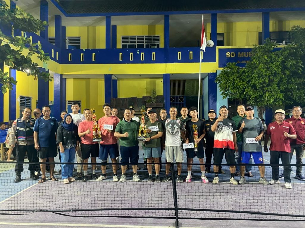 Ubah Hobi Jadi Ruang Syiar, Intip Sengitnya Laga Final Pickleball Masjid At-Taqwa Bandarharjo