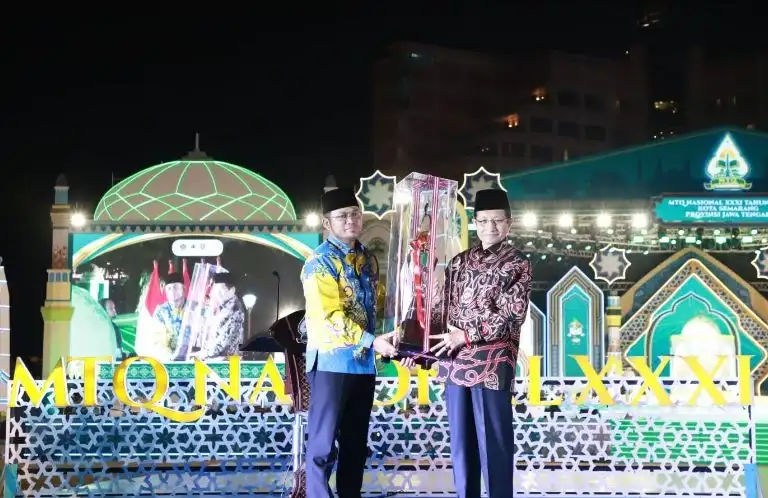 Megahnya Penutupan MTQ Nasional 2026 di Semarang: Kaltim Juara Umum, Ketua PDM Hadir Langsung