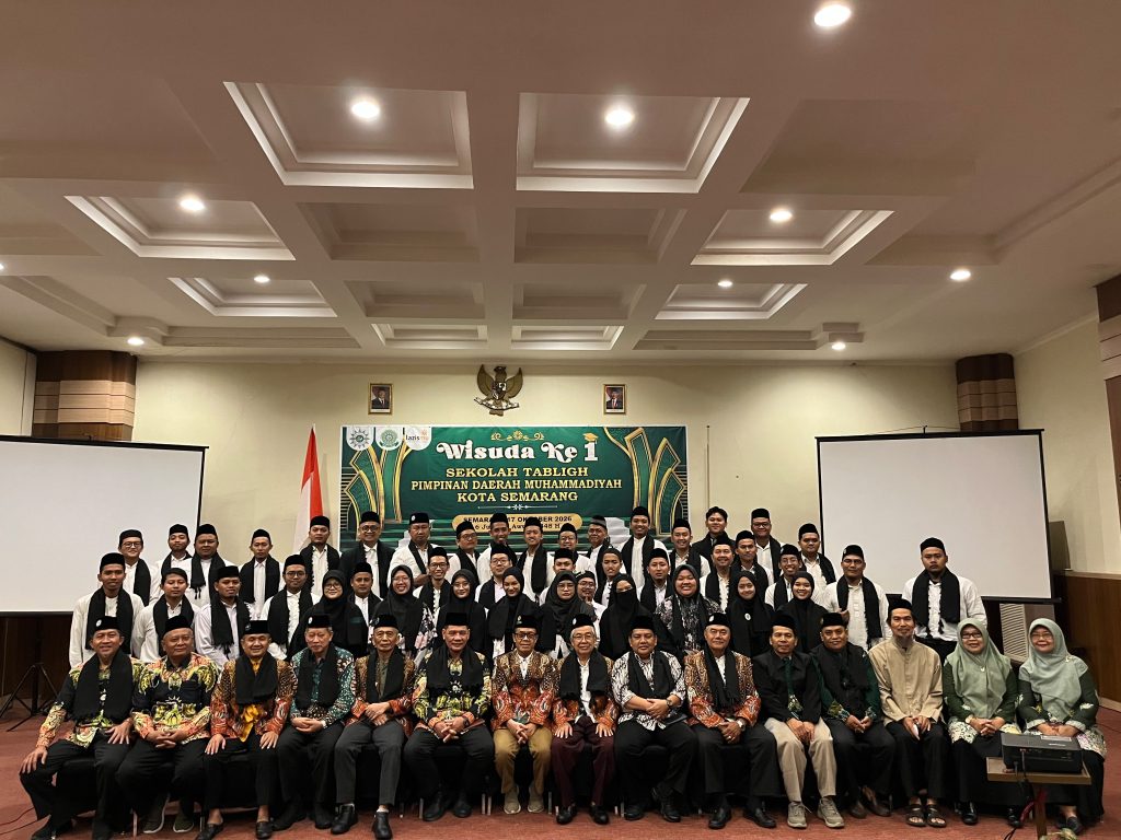 Atasi Krisis Kader Dakwah, Wisuda Sekolah Tabligh Semarang Lahirkan Dai Muda Kompeten