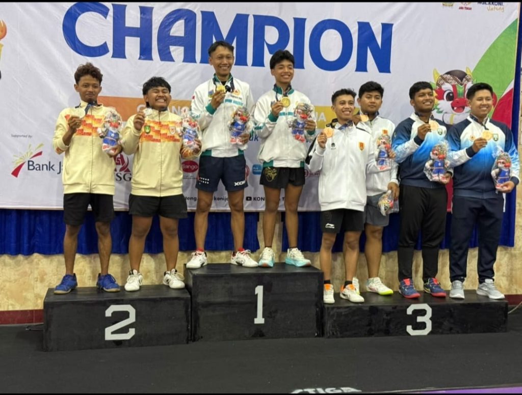 Kader Muhammadiyah Raih 3 Medali Tenis Meja di Porprov Jateng 2026